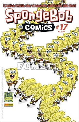 PANINI CARTOON #    17 - SPONGEBOB COMICS 17